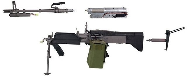 A&K ПУЛЕМЁТ M60E4/MK43 176