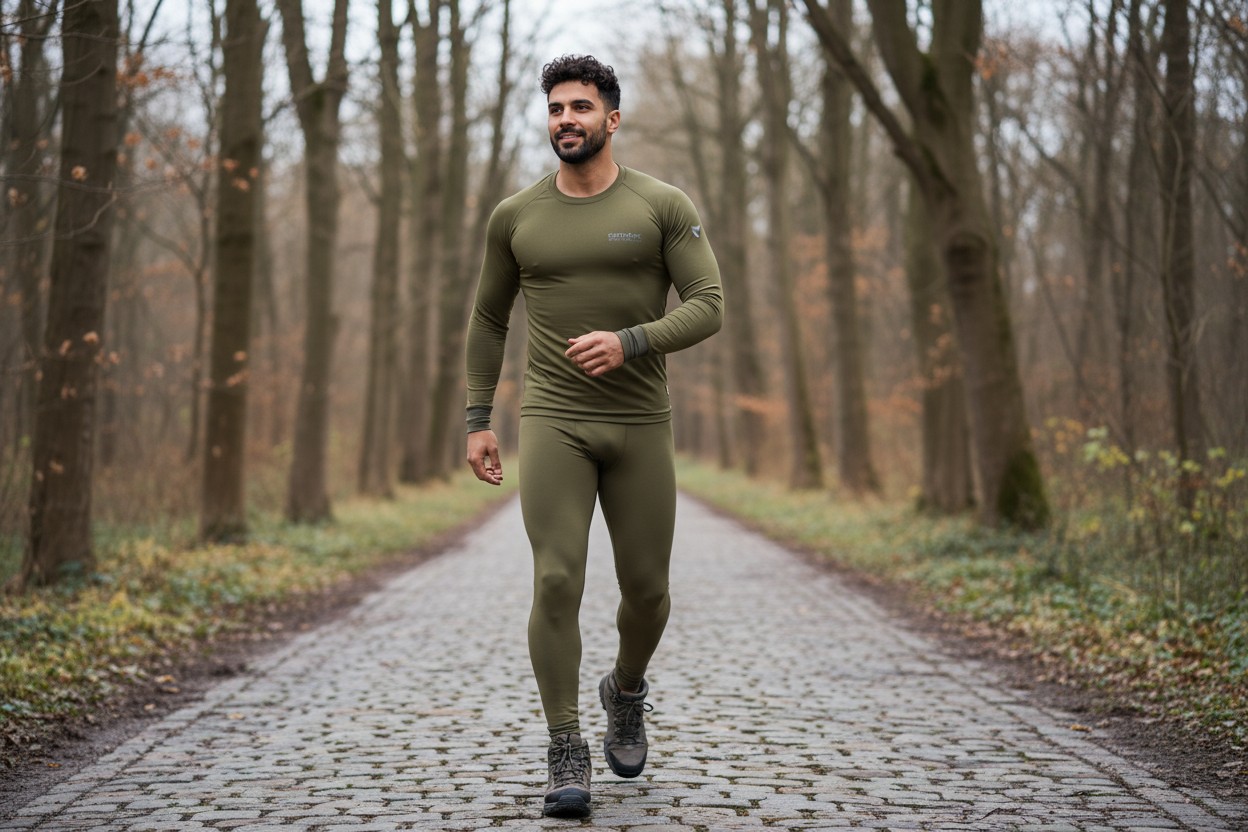 Camotec термобелье lvl1 + Thermogrid olive