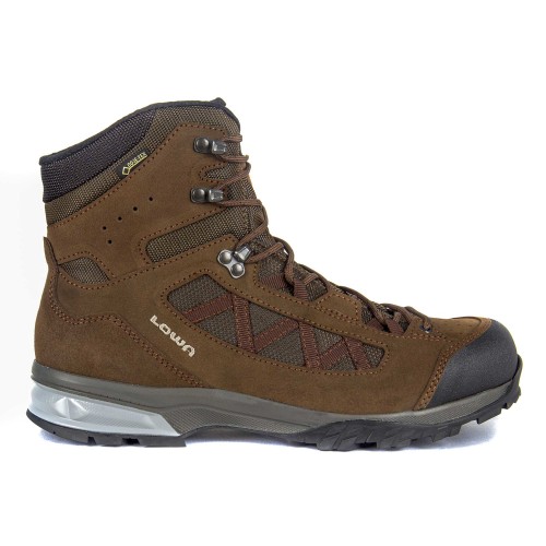 LOWA БОТИНКИ ТРЕКИНГОВЫЕ ДЕМИСЕЗОННЫЕ NEVADA GTX® MID DARK BROWN 010740-4593