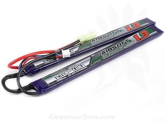TURNIGY АКУМУЛЯТОР LIPO 7.4V 1300MAH 25~50C NUNCHUK 3476
