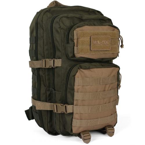 MIL-TEC РЮКЗАК ШТУРМОВОЙ БОЛЬШОЙ ASSAULT RANGER GREEN/COYOTE 14002302