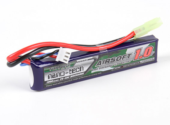 TURNIGY АКУМУЛЯТОР NANO-TECH LIPO 7,4 V 1000 MAH 20-40C 353