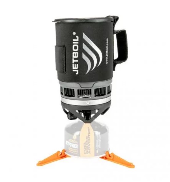 JETBOIL ПАЛЬНИК ГАЗОВИЙ З КАЗАНКОМ ZIP 0.8L CARBON JB-ZPCB