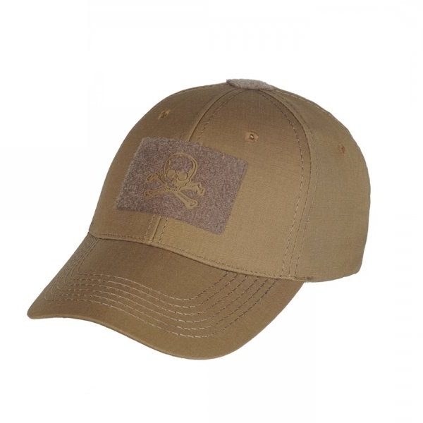 M-TAC БЕЙСБОЛКА ТАКТИЧЕСКАЯ FLEX РИП-СТОП PIRATE SKULL COYOTE BROWN