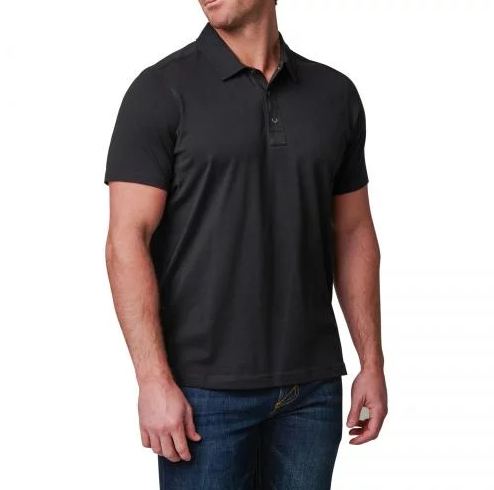 5.11 ПОЛО ARCHER SHORT SLEEVE POLO 2.0 BLACK 41286-019