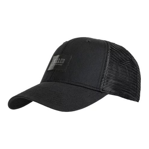 5.11 КЕПКА ТАКТИЧЕСКАЯ LEGACY BOX TRUCKER CAP BLACK 89186-019