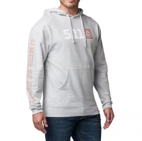 5.11 ХУДИ SCOPE HOODIE HEATHER GREY  76314-016