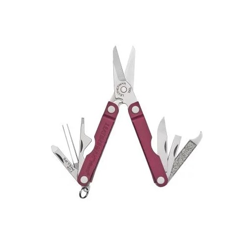 LEATHERMAN МУЛЬТИТУЛ БРЕЛОК MICRA CHERRY GARNET 833040