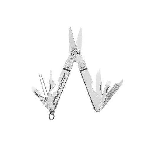 LEATHERMAN МУЛЬТИТУЛ БРЕЛОК MICRA SILVER STEEL 64010181N