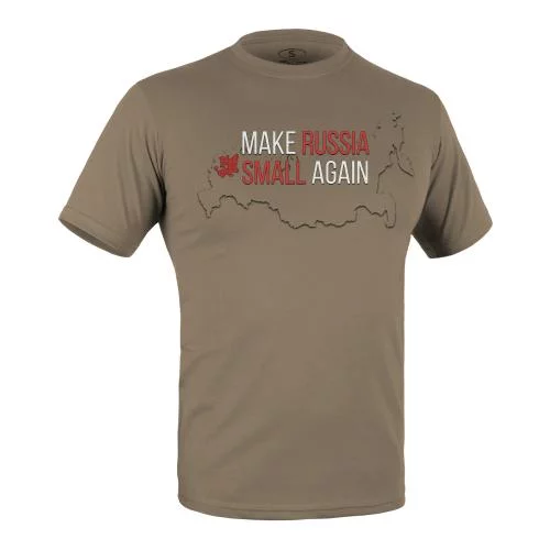 P1G-TAC ФУТБОЛКА С ПРИНТОМ MAKE AGAIN OLIVE DRAB UA281-29891-OD-MAG