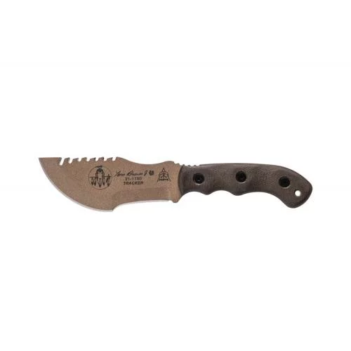 TOPS KNIVES НІЖ TOM BROWN TRACKER 2 COYOTE TAN TBT02-TAN