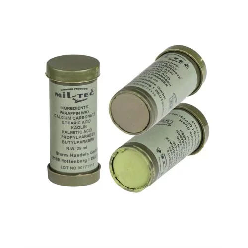 MIL-TEC ГРИМ-КАРАНДАШ ДЛЯ ЛИЦА ЗЕЛЕНЫЙ-ОХРА MULTI 16340000
