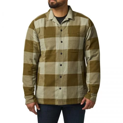 5.11 КУРТКА ТАКТИЧЕСКАЯ ДЕМИСЕЗОННАЯ SETH SHIRT JACKET FIELD GREEN CHECK 78042-1148