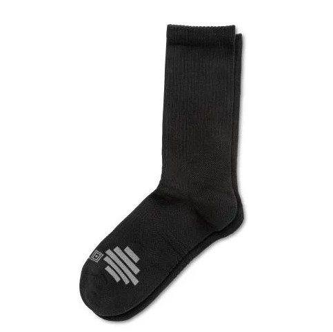 5.11 НОСКИ ТАКТИЧЕСКИЕ DUTY READY MERINO CREW SOCKS BLACK 10053-019