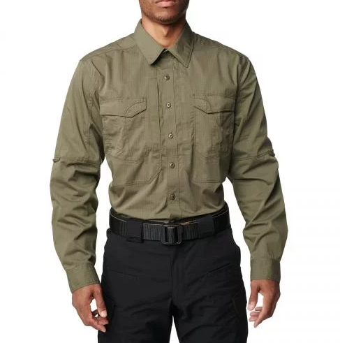 5.11 РУБАШКА ТАКТИЧЕСКАЯ STRYKE LONG SLEEVE SHIRT RANGER GREEN 72399ABR-186