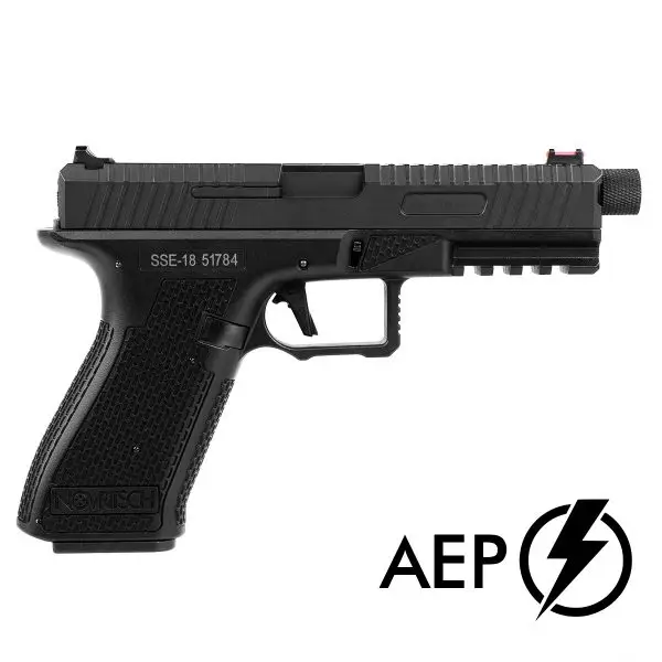 NOVRITSCH ПИСТОЛЕТ SSE18 FULL AUTO PISTOL BLACK 21139