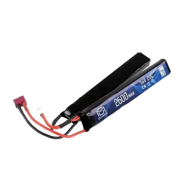 BLUEMAX АККУМУЛЯТОР LIPO 7.4V 2600MAH 20C 2-STICK 31964