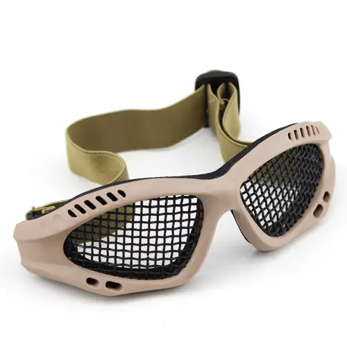 D-BOYS ЗАЩИТНЫЕ ОЧКИ СЕТКА V2 TAN 20375