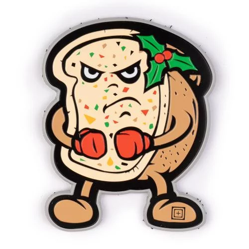 5.11 НАШИВКА XMAS LOAF CAKE PATCH MULTI 511-XMAS-09