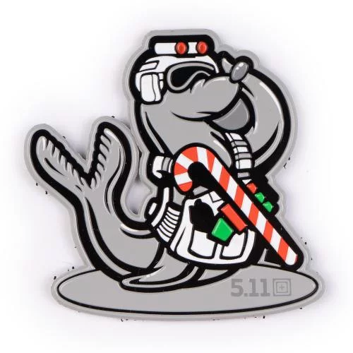 5.11 НАШИВКА XMAS SEAL PATCH MULTI 511-XMAS-07