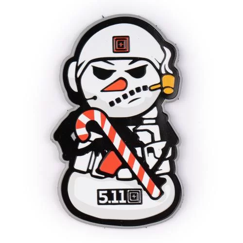 5.11 НАШИВКА XMAS SNOWMAN PATCH MULTI 511-XMAS-06
