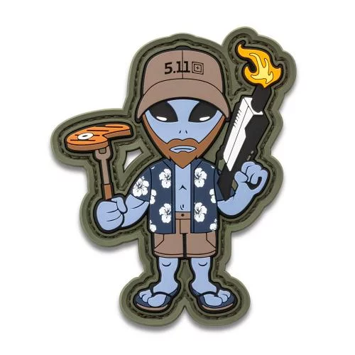 5.11 НАШИВКА R&R ALIEN PATCH ENSIGN BLUE 92521-678