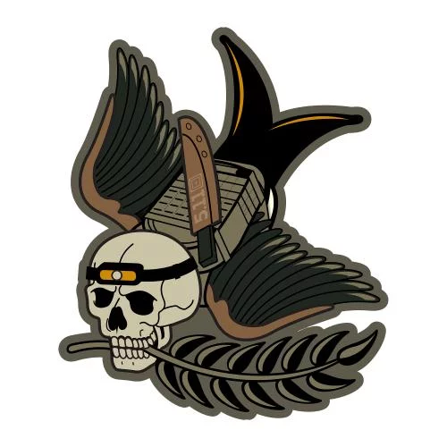 5.11 НАШИВКА BROKEN SPARROW PATCH COPPER 92666AFY-1179