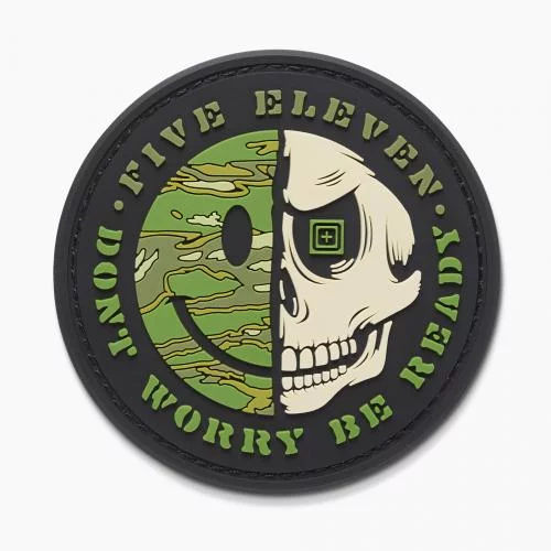 5.11 НАШИВКА DON'T WORRY BE READY PATCH BLACK 81993-019