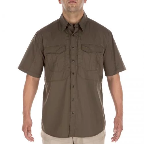 5.11 РУБАШКА ТАКТИЧЕСКАЯ STRYKE SHORT SLEEVE SHIRT TUNDRA 71354ABR-192