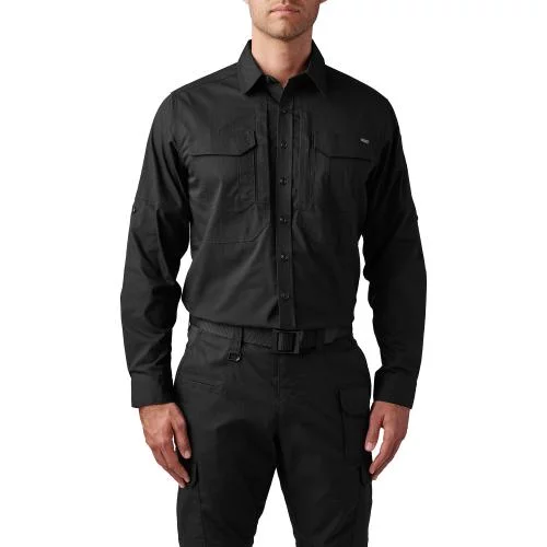 5.11 РУБАШКА ТАКТИЧЕСКАЯ ABR PRO LONG SLEEVE SHIRT TALL BLACK 72543T-019