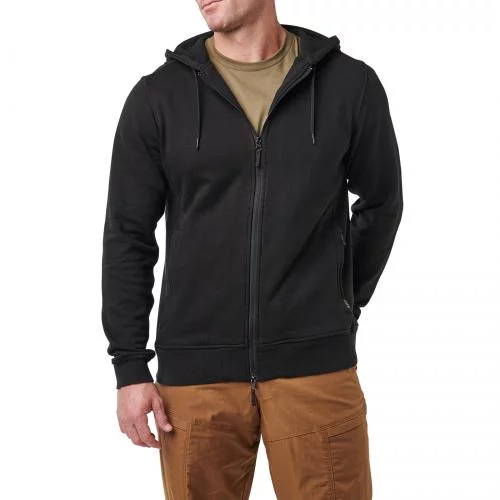5.11 РЕГЛАН ENGAGE FLEECE FULL ZIP BLACK 72232-019