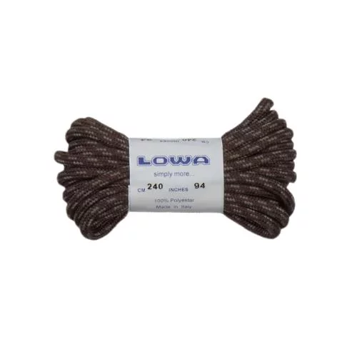 LOWA ШНУРКИ TREKKING 240 CM SEPIA/BLACK 830579/5599