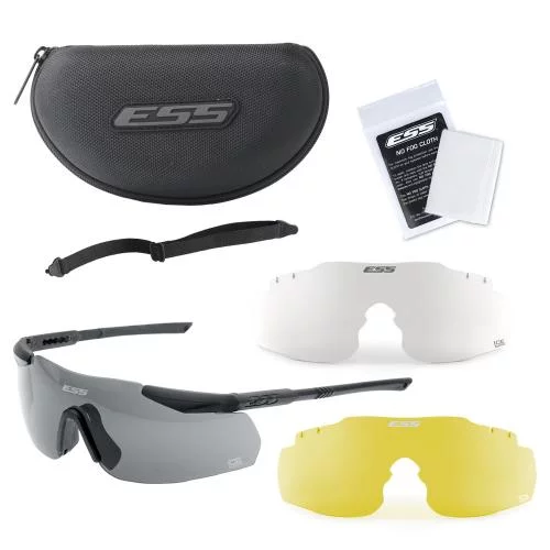 ESS ОЧКИ ЗАЩИТНЫЕ СЕРИИ ICE NARO 3LS KIT BLACK 740-0017