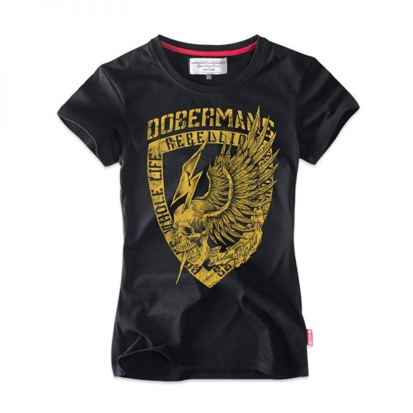 DOBERMANS AGGRESSIVE ФУТБОЛКА ЖЕНСКАЯ BLACK TSD164BK