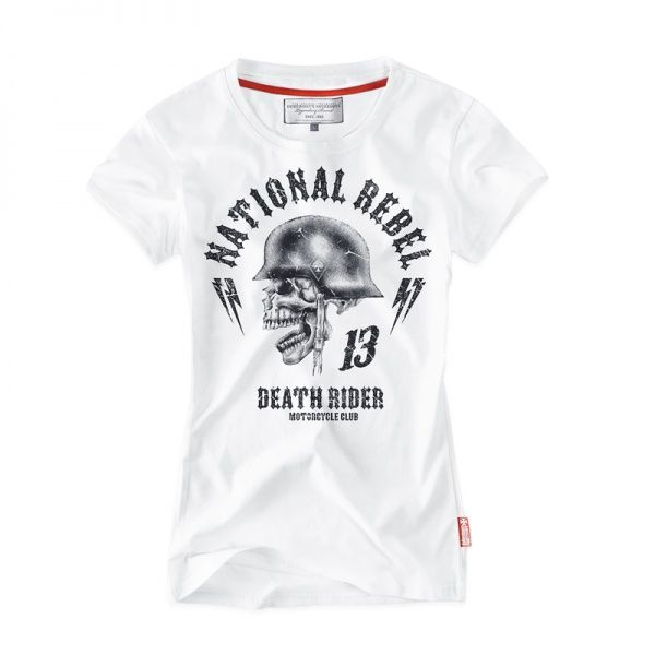DOBERMANS AGGRESSIVE ФУТБОЛКА ЖІНОЧА DEATH RIDER WHITE TSD135WT