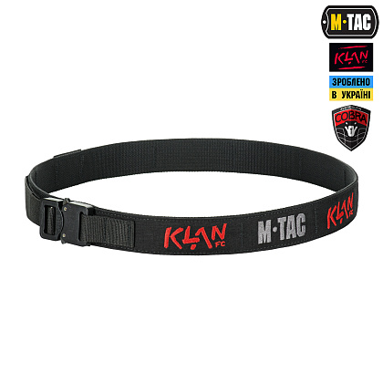 M-TAC РЕМІНЬ KLAN COBRA BUCKLE BELT BLACK