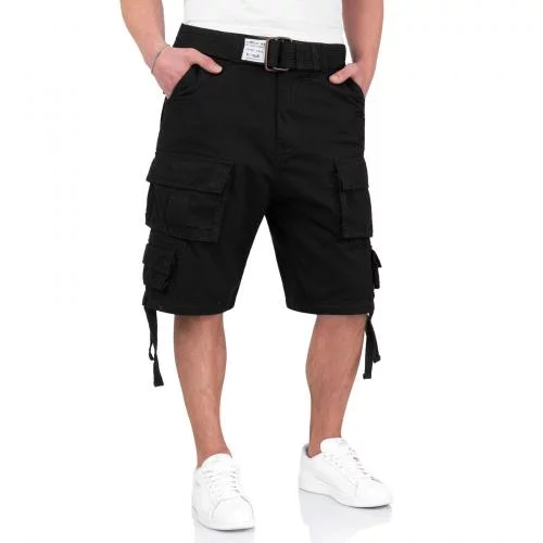 SURPLUS ШОРТИ DIVISION SHORTS BLACK 07-5598-03