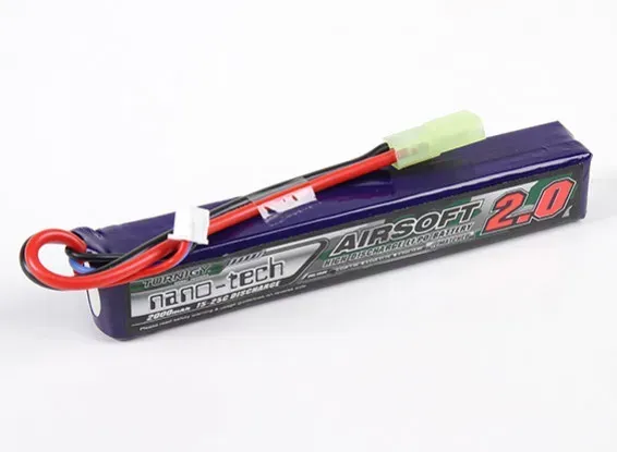 TURNIGY АККУМУЛЯТОР NANO-TECH LIPO 7.4V 2000MAH 15~25C 2105