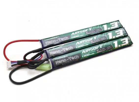 TURNIGY АККУМУЛЯТОР LIPO 11.1V 1300MAH 25~50C NUNCHUK 17992