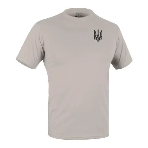 P1G-TAC ФУТБОЛКА З ПРИНТОМ ТРИЗУБ LOGO IRON GREY UA281-29891-IG-TRL
