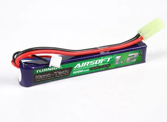 TURNIGY АККУМУЛЯТОР LIPO 7.4V 1200MAH 25-50C 347