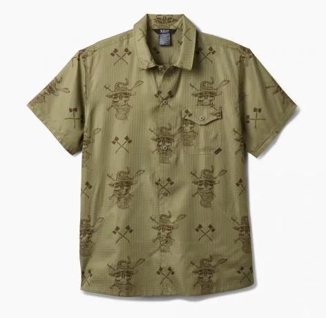 5.11 РУБАШКА ТАКТИЧЕСКАЯ OSCAR SHORT SLEEVE SHIRT TACTICAL CREATURES LT