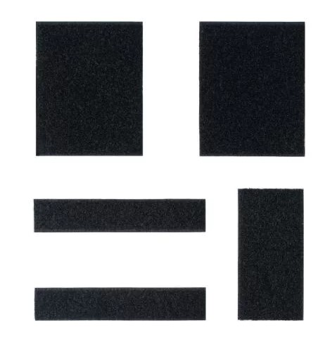 P1G-TAC КОМПЛЕКТ VELCRO COMBAT BLACK