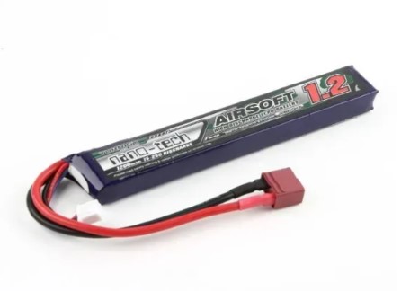 TURNIGY АККУМУЛЯТОР NANO-TECH LIPO 7.4V 1200MAH 15-25C T-CONNECTOR 14938