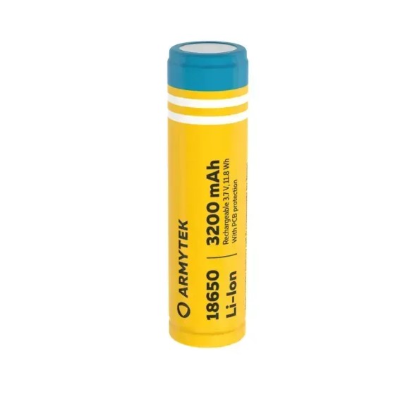 ARMYTEK АКУМУЛЯТОР 18650 LI-ION WITH PCB 3200 MAH 30485