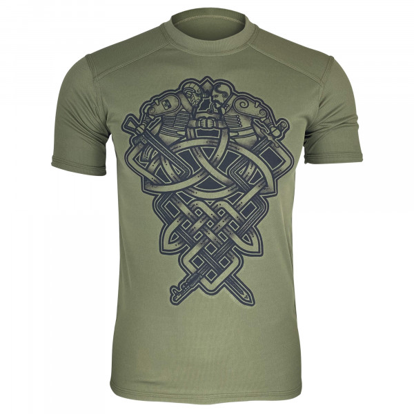 KRAMATAN TACTICAL DESIGN ФУТБОЛКА ХАРАКТЕРНИК OLIVE