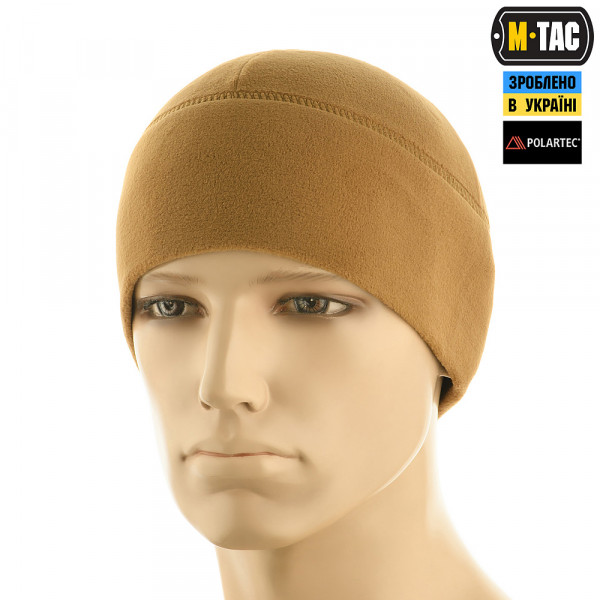 M-TAC ШАПКА WATCH CAP ФЛІС LIGHT POLARTEC GEN.II COYOTE