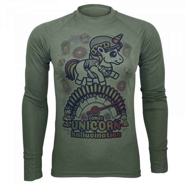 KRAMATAN TACTICAL DESIGN ЛОНГСЛИВ UNICORN OLIVE