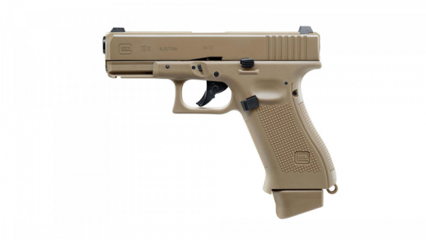 UMAREX ПИСТОЛЕТ GLOCK 19X CO2 COYOTE 15457