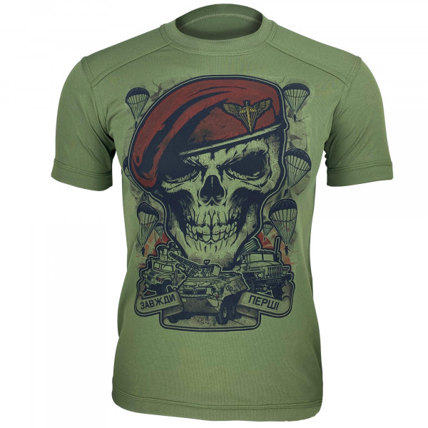 KRAMATAN TACTICAL DESIGN ФУТБОЛКА ДШВ МАРУН OLIVE